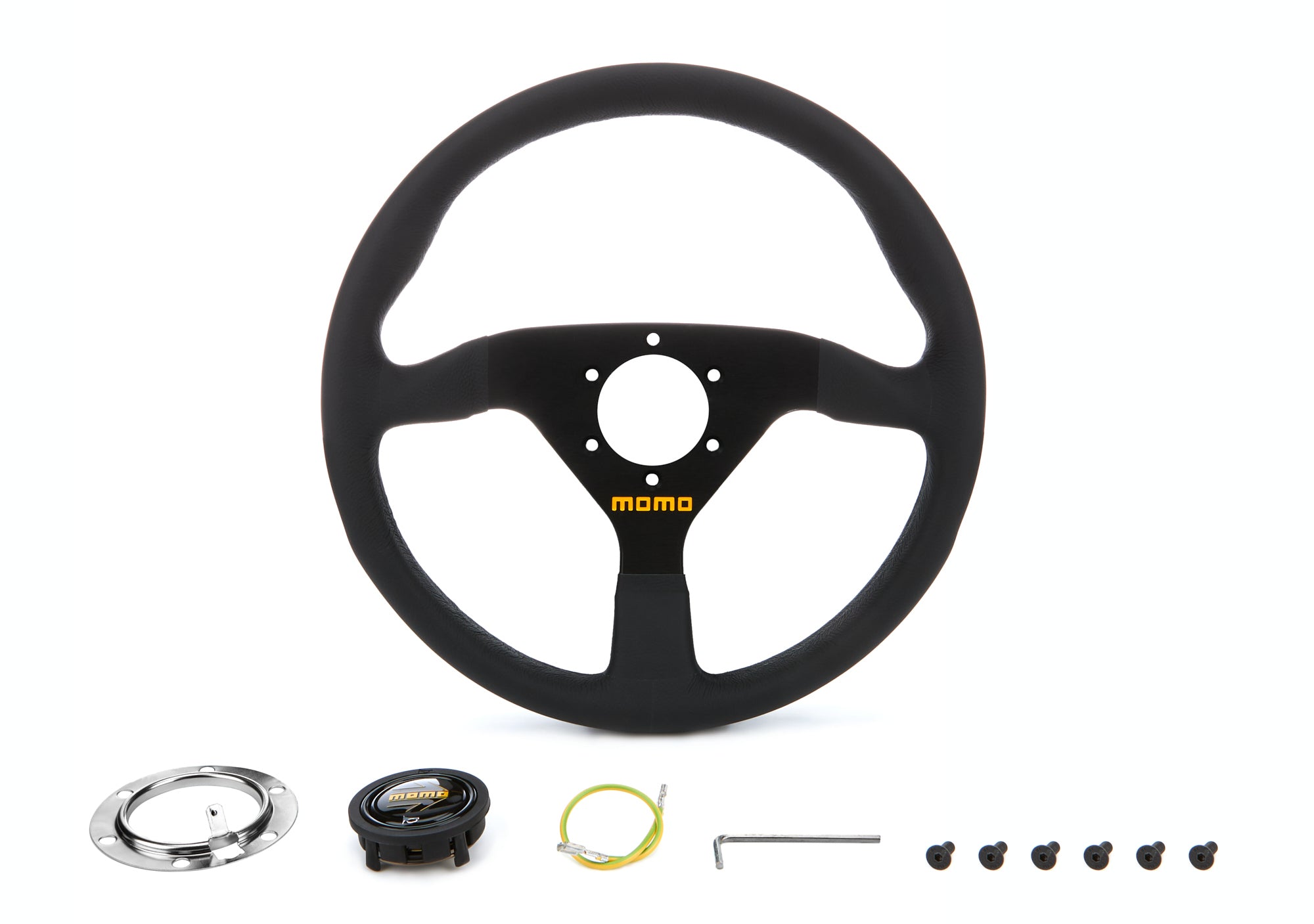 MOD 78 Steering Wheel Black Leather