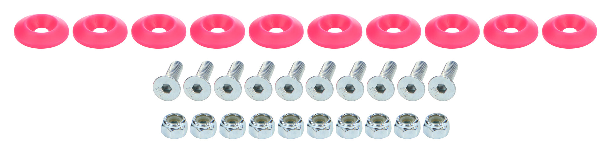 Countersunk Bolt Kit Pink 10pk