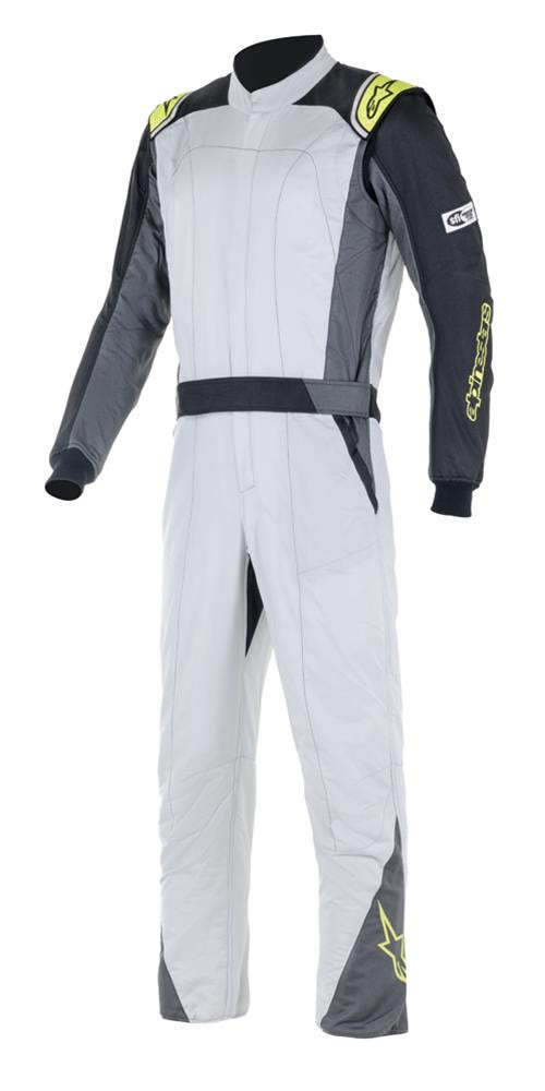 Suit Atom Silver Flu/Yel Large