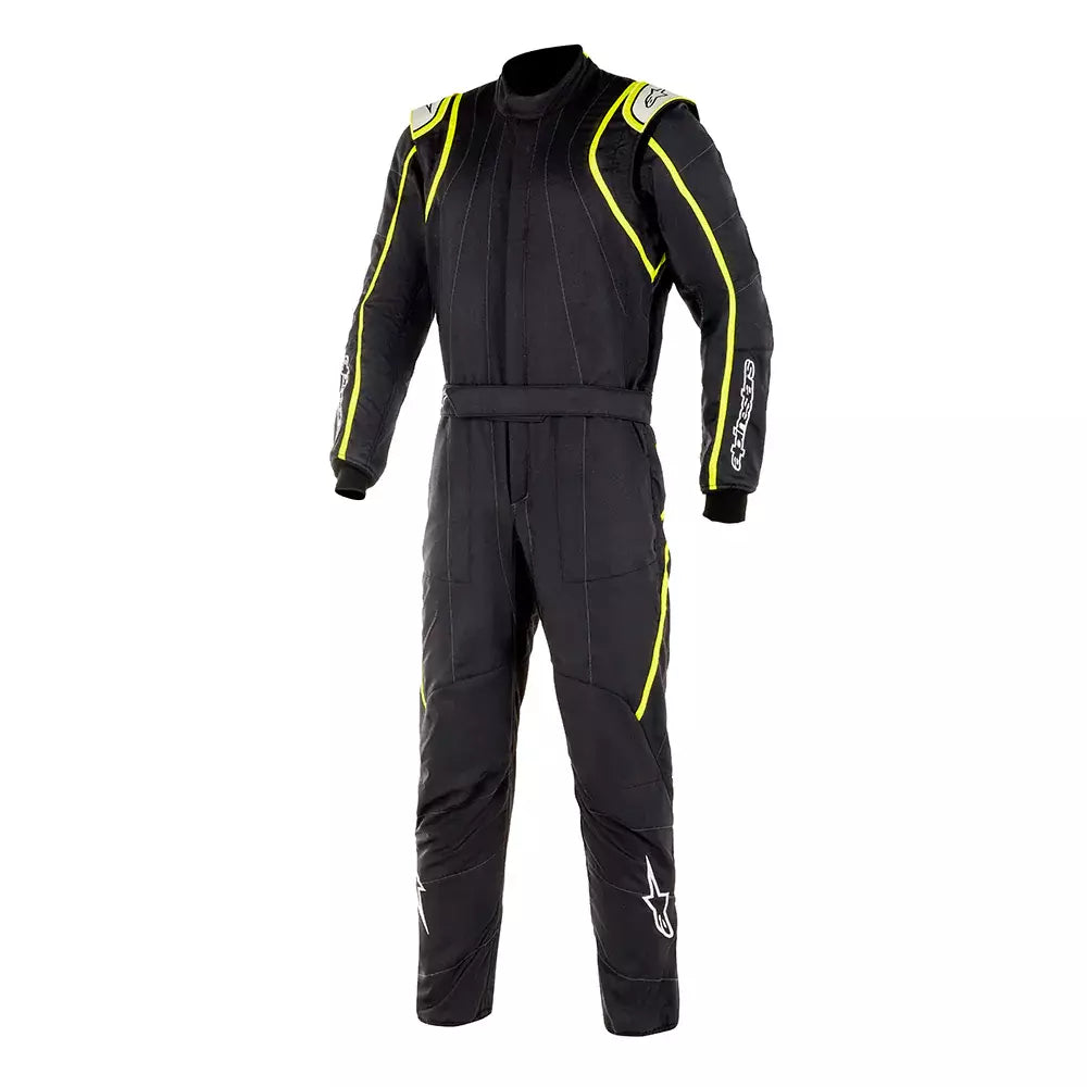 Suit GP Race V2 Black / Yellow Large / X-Large