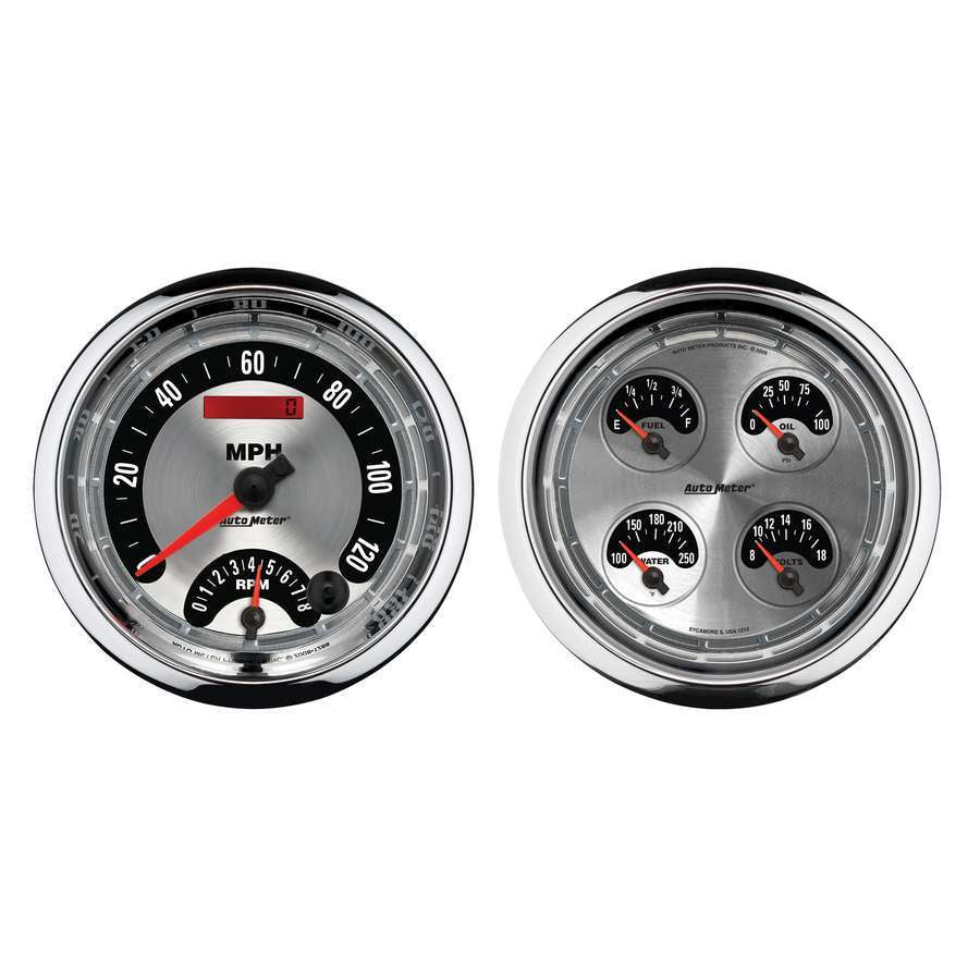 5in A/M 2-Piece Quad Gauge Kit