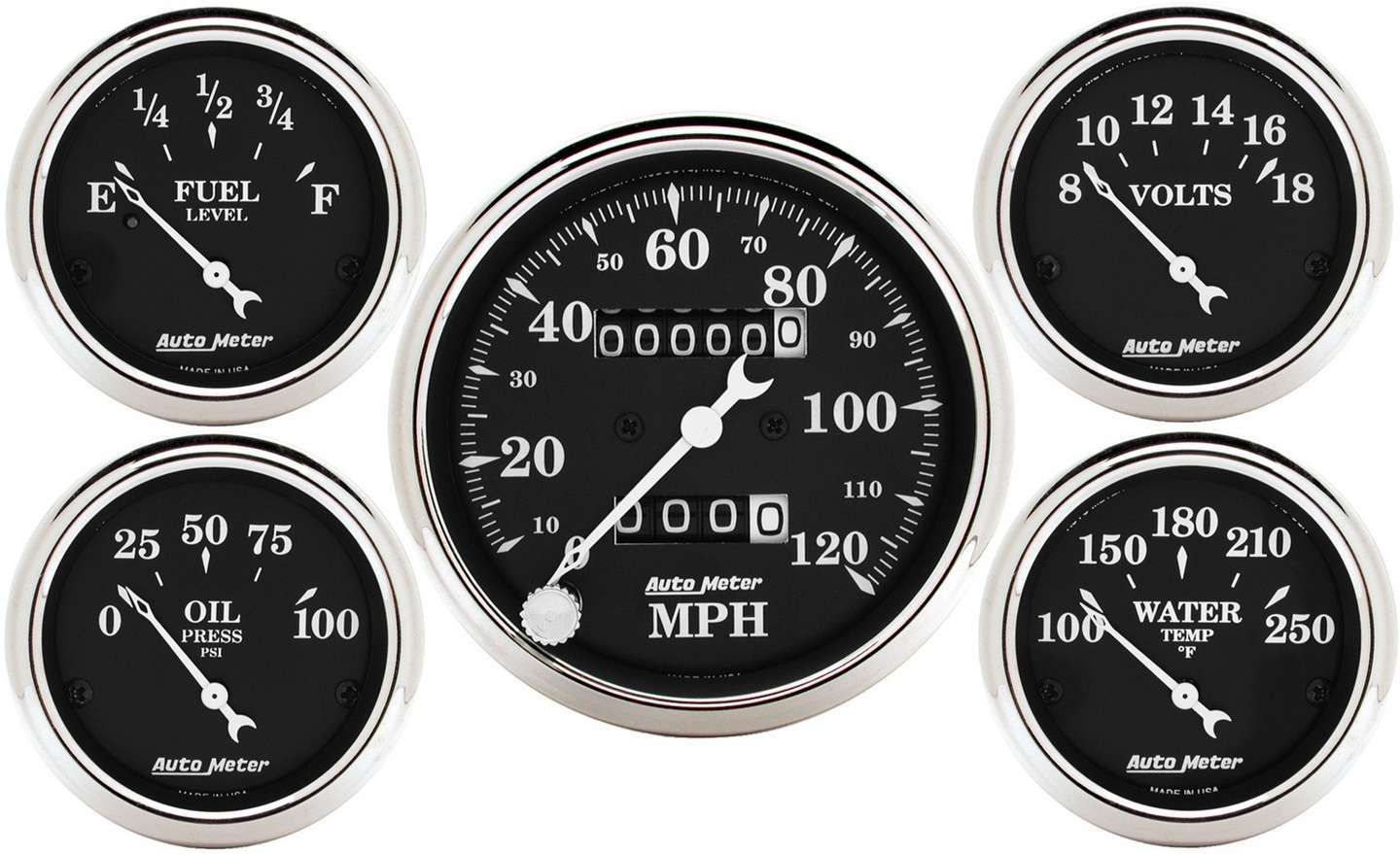 O/T/B 5-Piece Gauge Kit