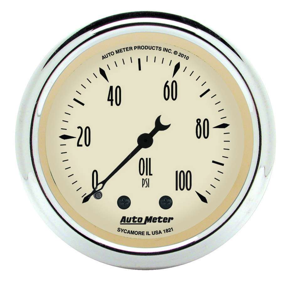 2-1/16 A/B Oil Pressure Gauge 0-100 PSI