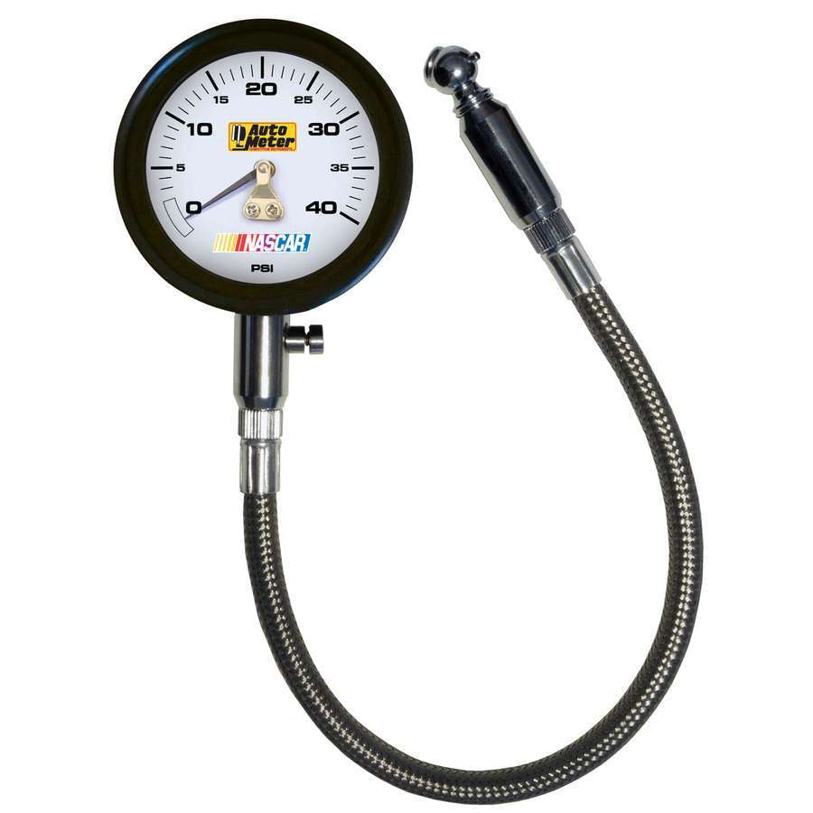 Tire Pressure Gauge 0-40 PSI Analog w/Bleed Valve