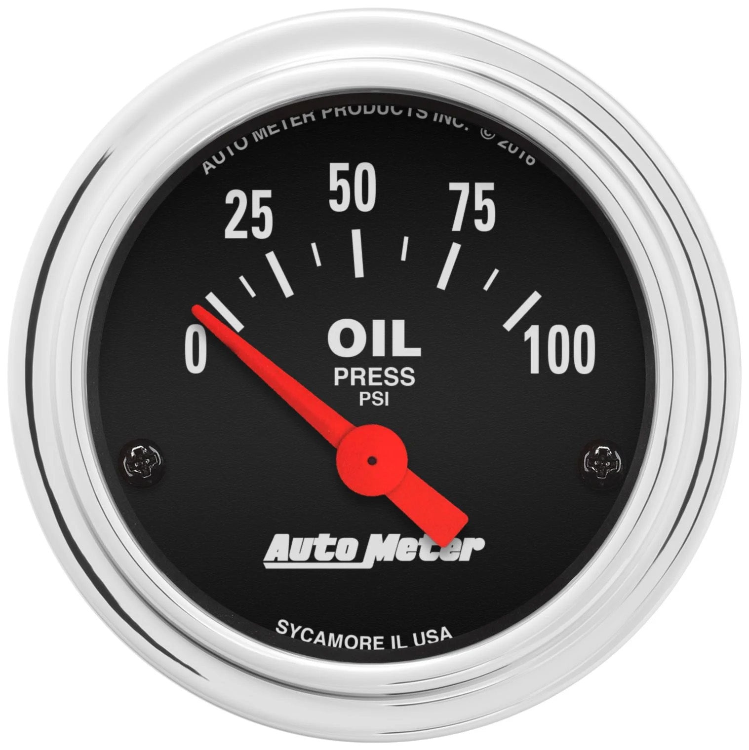 0-100 Oil Pressure Gauge