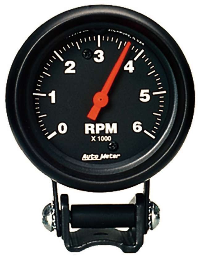 6000 Rpm Black Tach