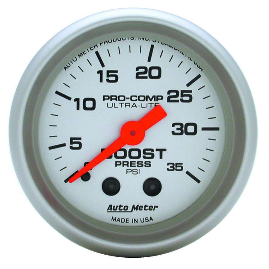 2-1/16in Ultra-Lite 0-35 Boost Gauge