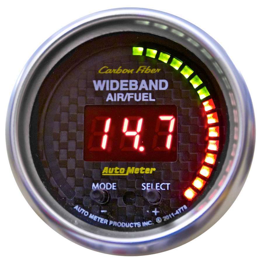 2-1/16 C/F Air/Fuel Ratio Gauge Wideband