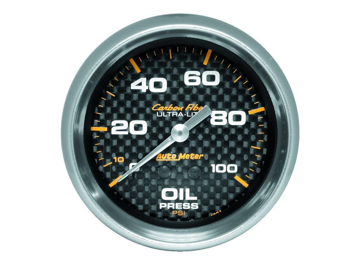 C/F 2-5/8in Oil Pressure Gauge 0-100PSI