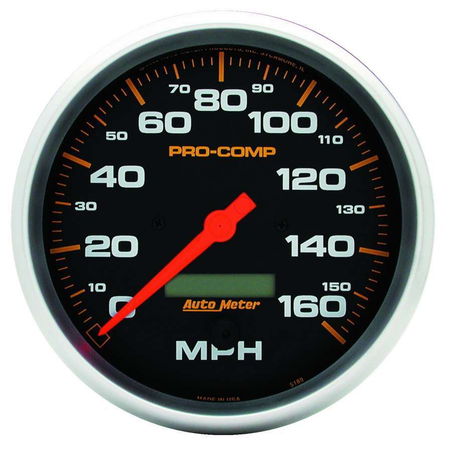 5in P/C Electric Speedo 0-160MPH