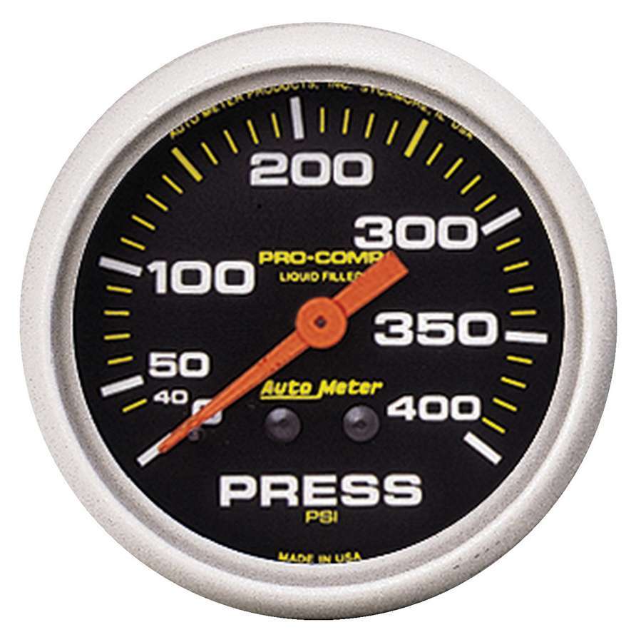 2-5/8 P/C Pressure Gauge 0-400psi