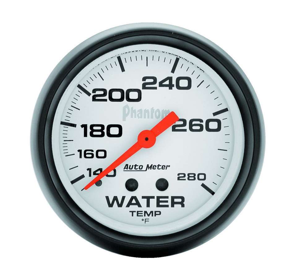 2-5/8in Phantom Water Temp Gauge 140-280