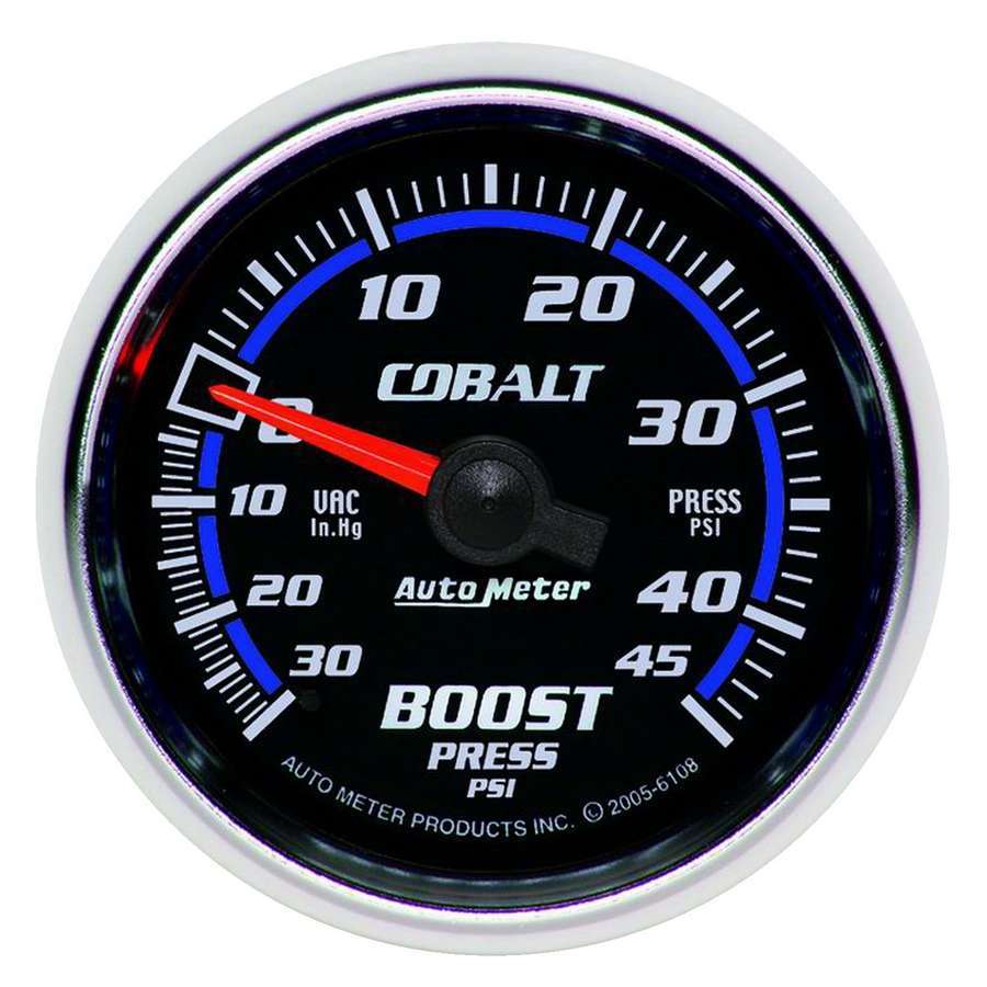 2-1/16 C/S Boost/Vacuum Gauge 30/45