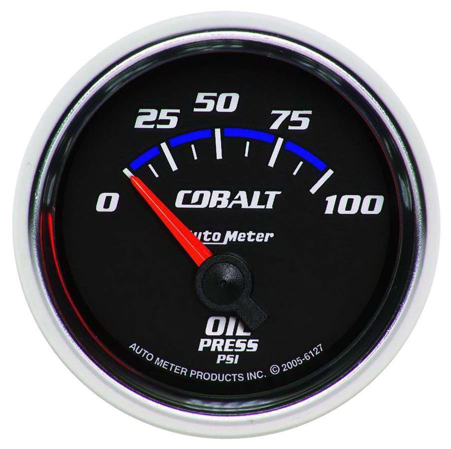 2-1/16in C/S Oil Pressure Gauge 0-100psi