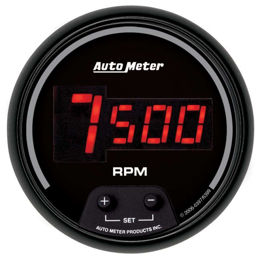 3-3/8in DG/B In-Dash Tachometer