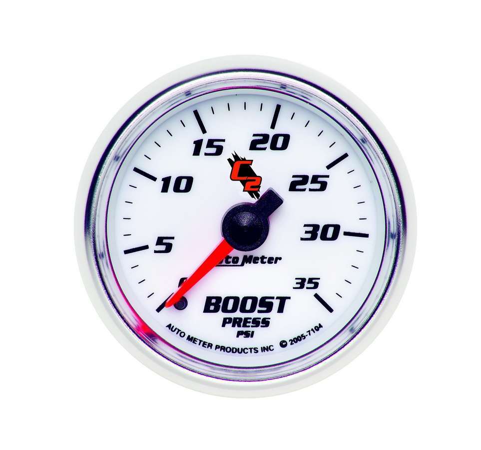 2-1/16in C2/S Boost Gauge 0-35 psi