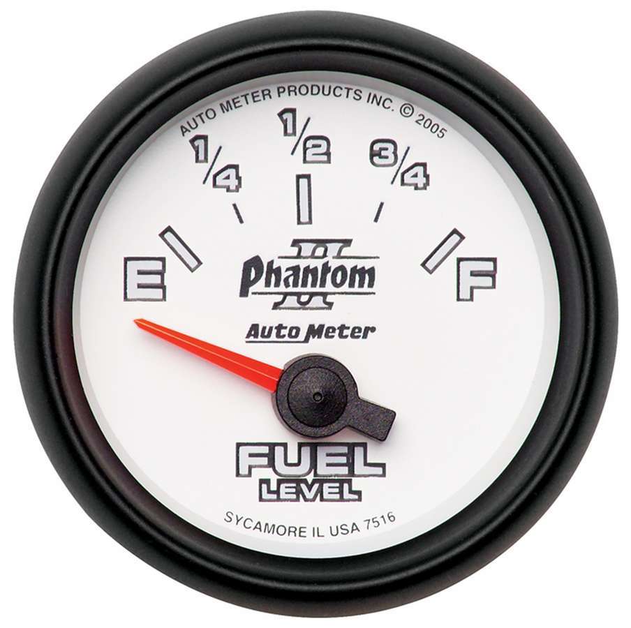 2-1/16in P/S II Fuel Level Gauge 240-33ohms