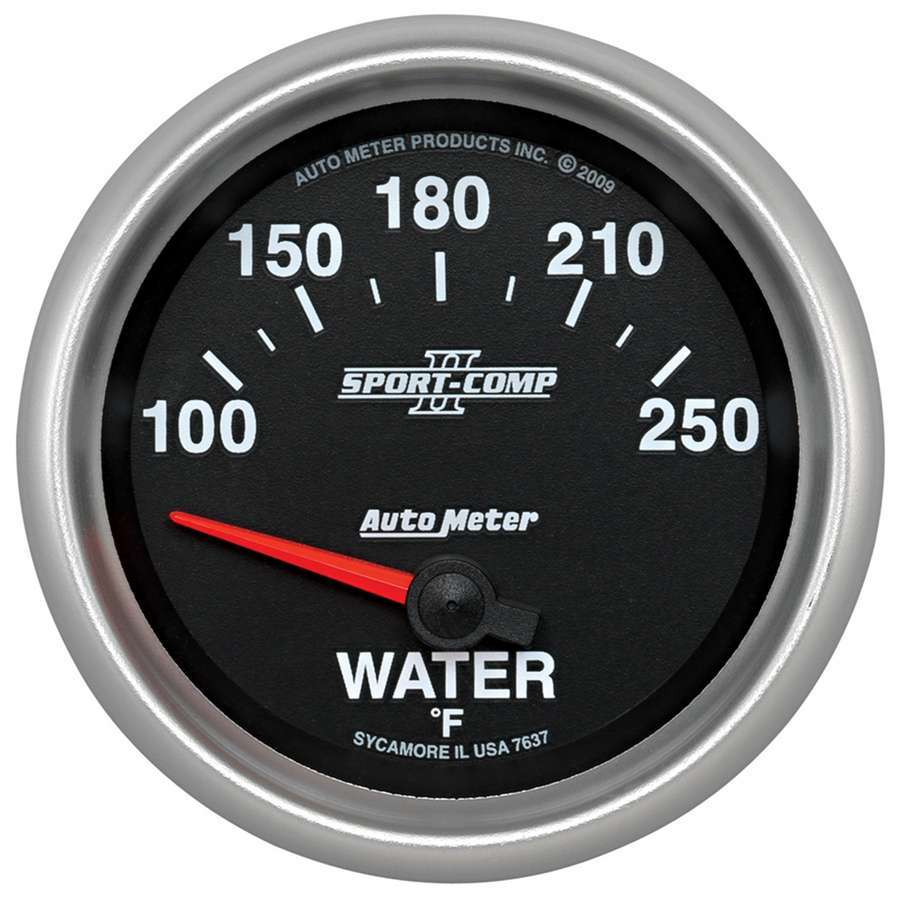 S/C II Water Temp Gauge 2-5/8 100-250F Electric