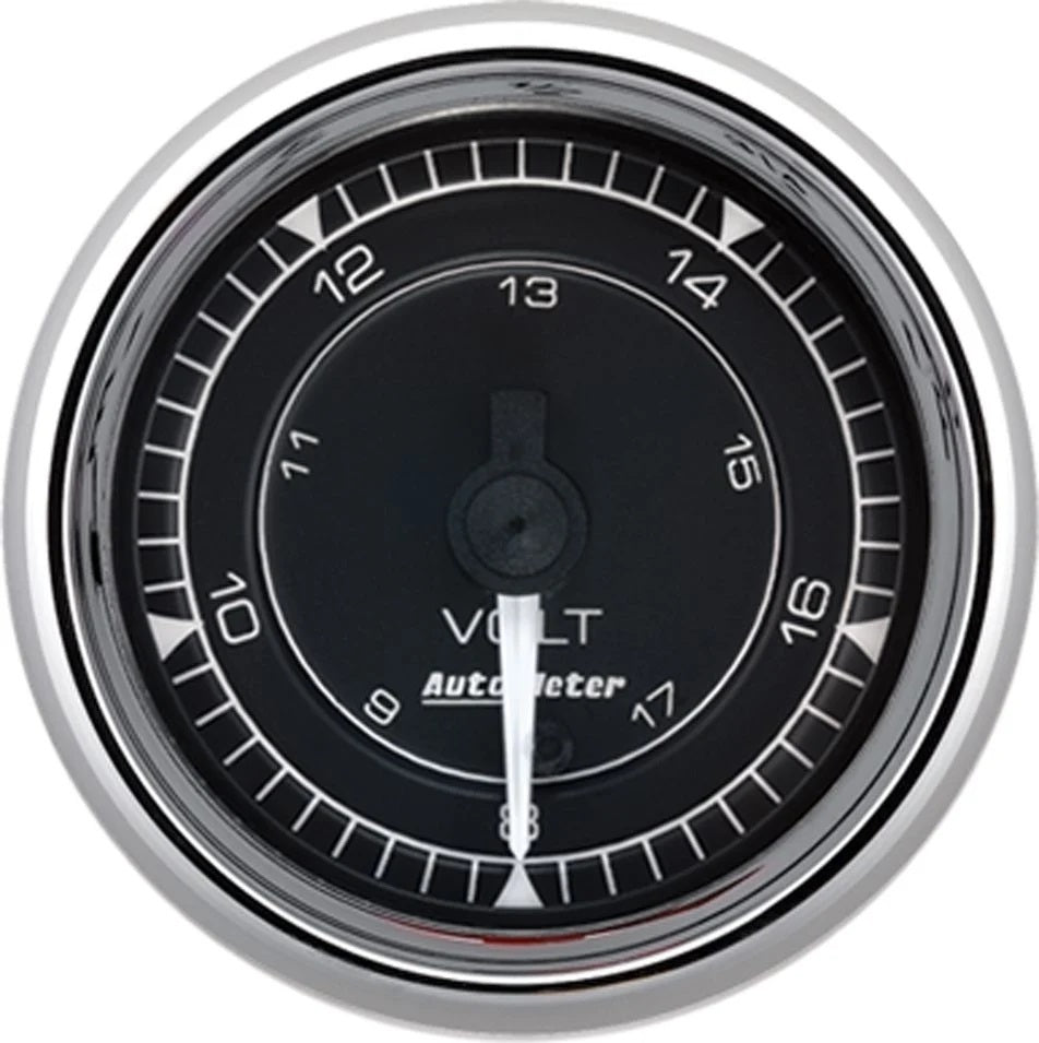 2/16 Chrono Chrome Gauge Voltmeter 18-Volt