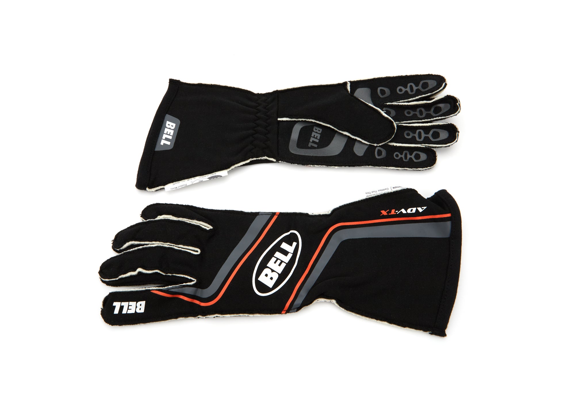 Glove ADV-TX Black/Org Large SFI 3.3/5