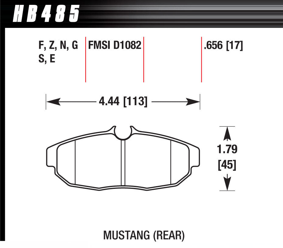 Performance Street Brake Pads (4)