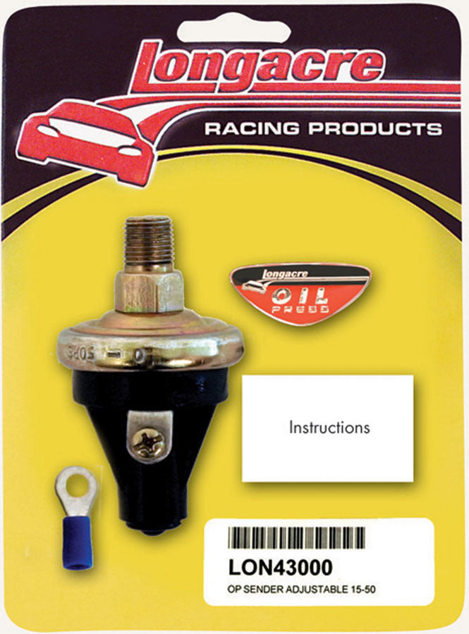 Oil Pressure Sender 1/8in. NPT 15-50psi