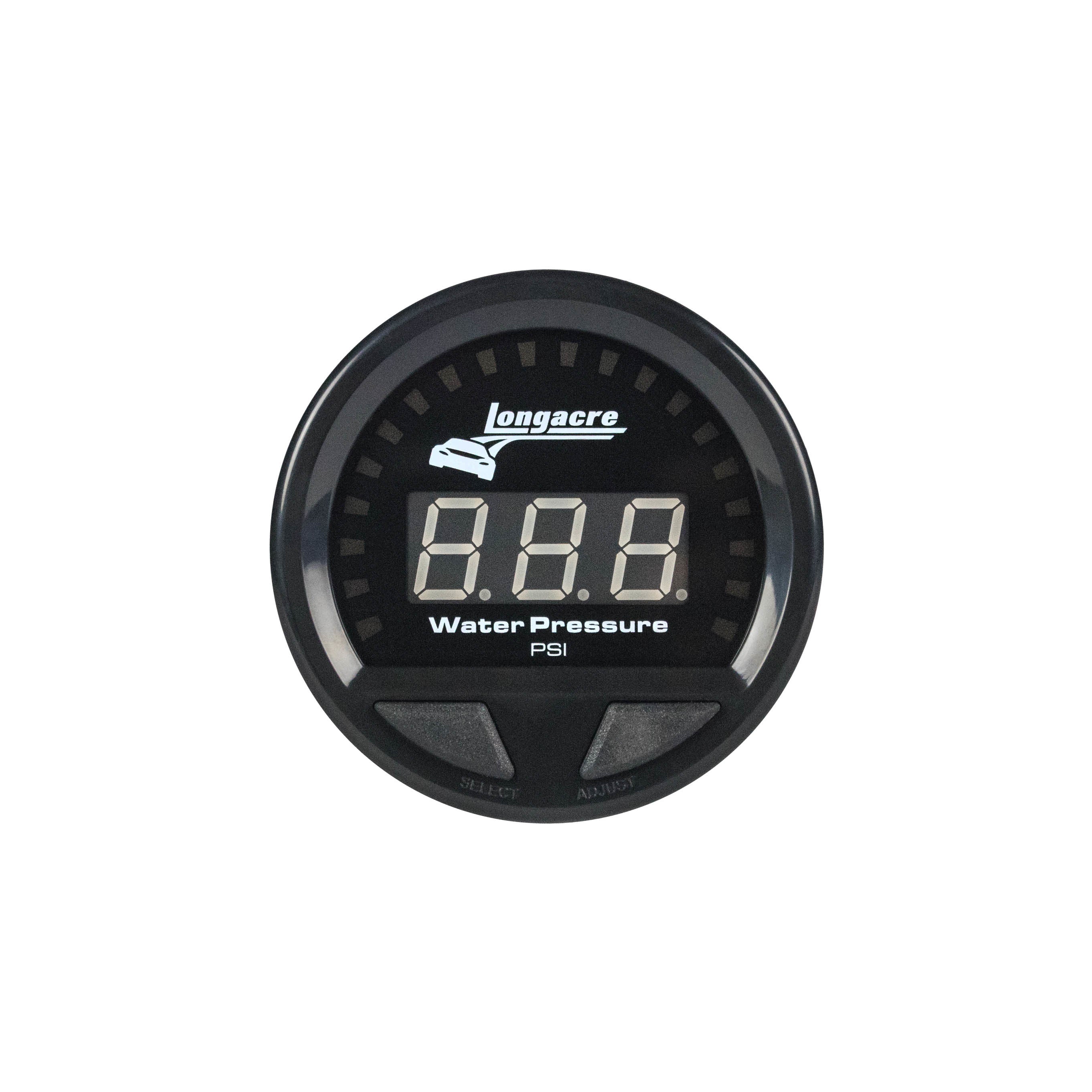 Waterproof LED Water Pressure Gauge 0-60psi