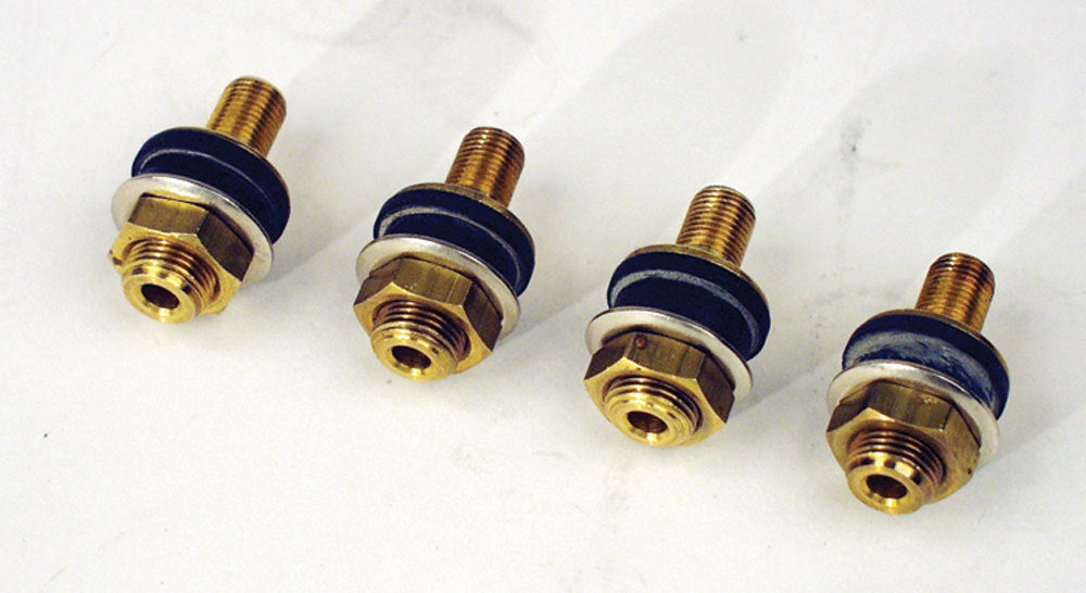 Brass Valve Stems Low Profile (4pk)