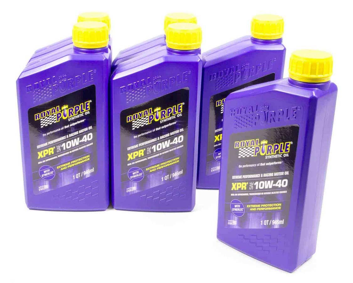 10w40 XPR RAcing Oil Case 6x1 Quart