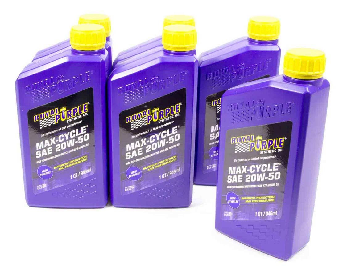 20w50 Max Cycle Oil Case 6x1 Quart