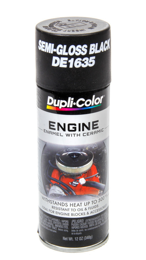 Semi Gloss Black Engine Paint 12oz