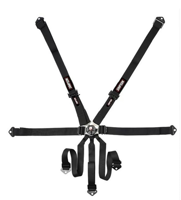 Harness Camlock 7-Pt 2in P/D Black