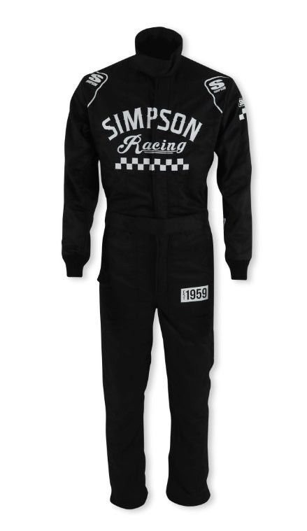 Suit Checkers XX-Large Black SFI 3.2A/5