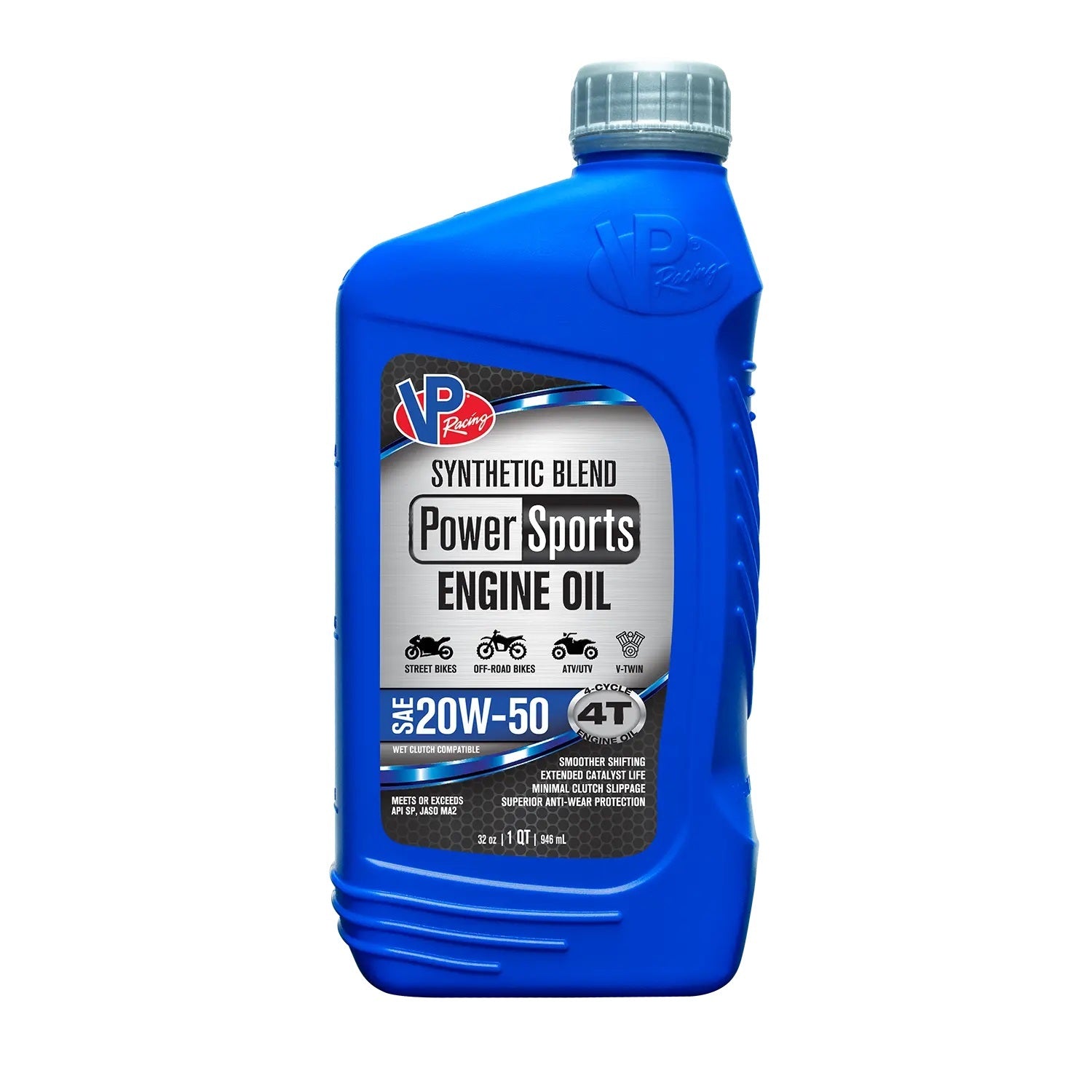 Oil SAE 20w-50 Quart Powersport Semi Blend