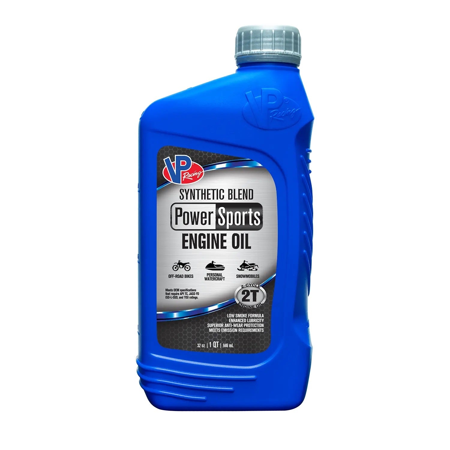 Oil 2T Quart Powersport Semi-Synethic Blend