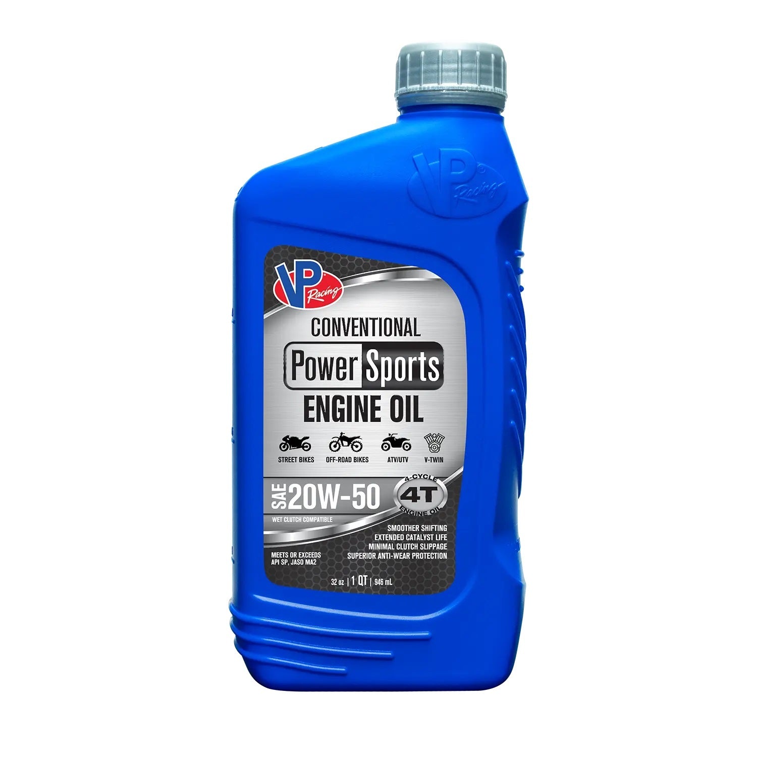 Oil SAE 20w-50 Quart Conv Powersport