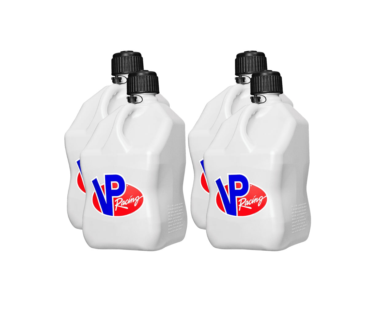 Motorsports Jug 5.5 Gal White Square (Case 4)