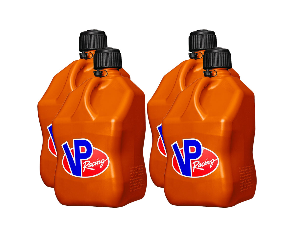 Motorsports Jug 5.5 Gal Orange Square (Case 4)