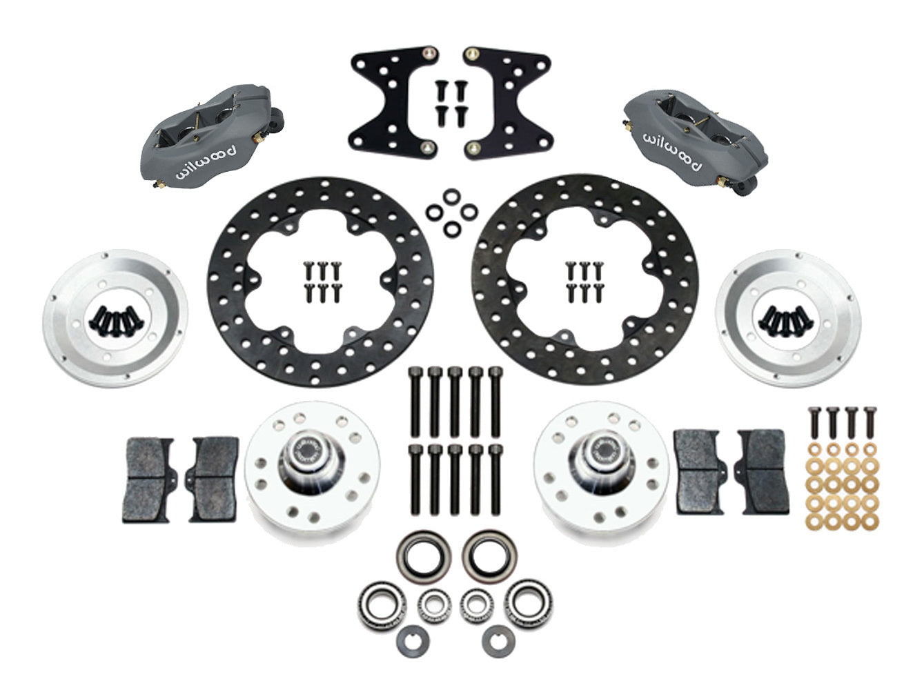 MD Drag Front Brake Kit Mustang II/Pinto