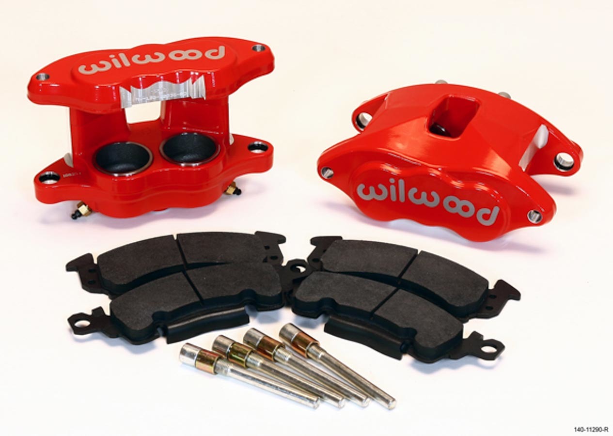 Front Caliper Kit D52 / Big GM Red Powdercoat