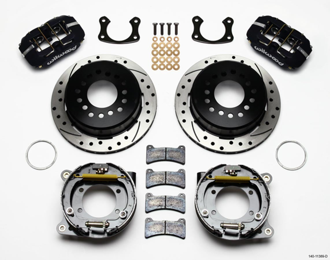 Rear Disc Brake Kit Big Ford Drilled