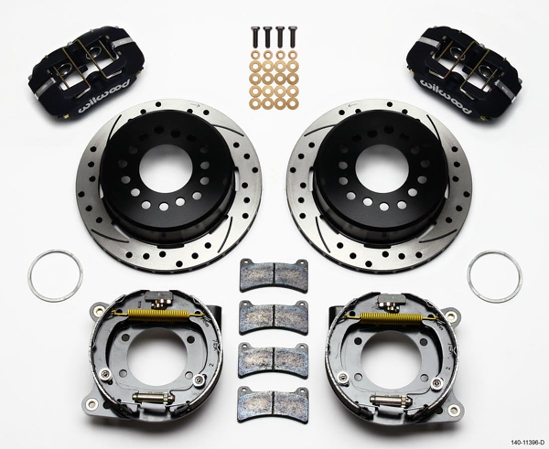 Brake Kit Rear Disc/Drum Mustang 8.85