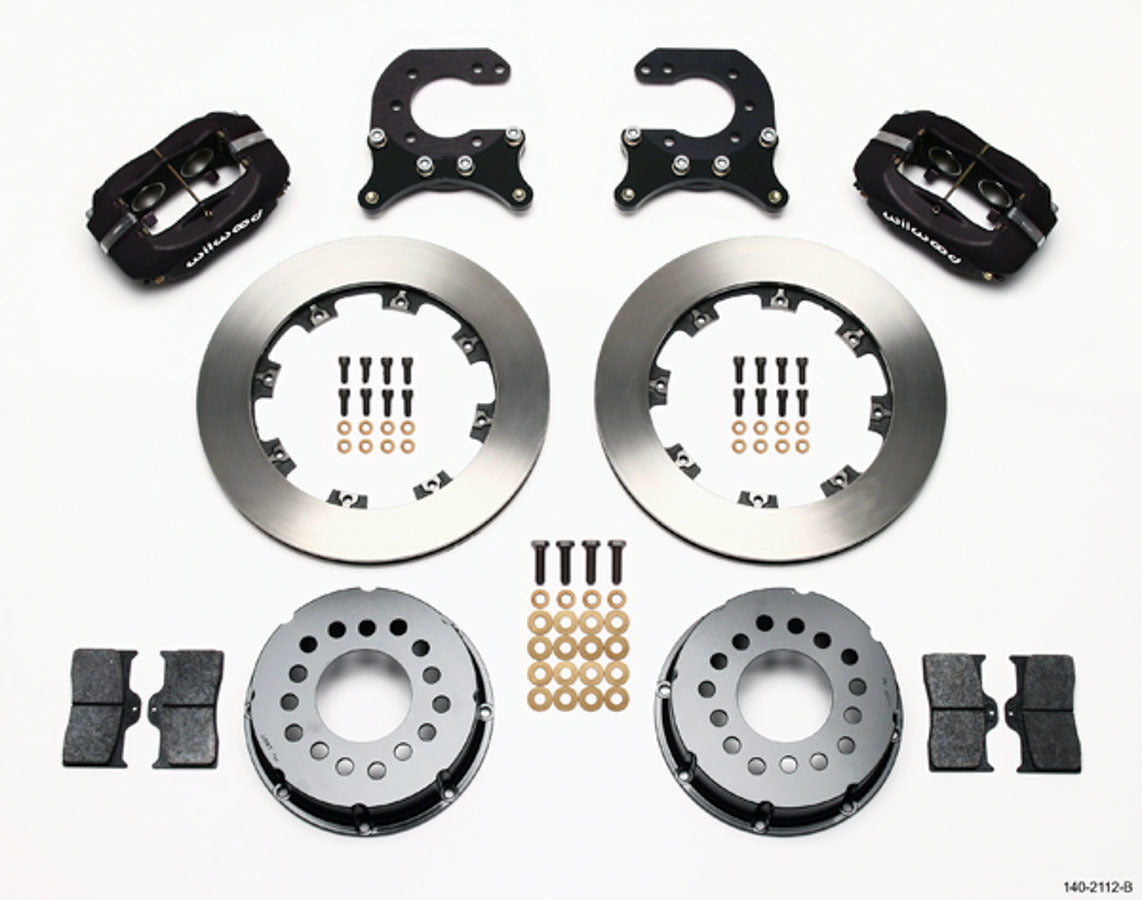 Rear Brake Kit-Chevy 12-Bolt Billet Calipers