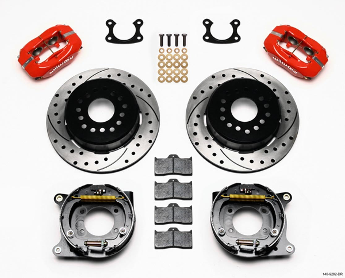 P/S Park Brake Kit Small Ford 2.50in Offset