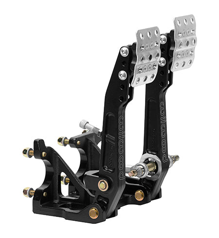 Dual Pedal Assy Adj Floor Mnt Tru-Bar