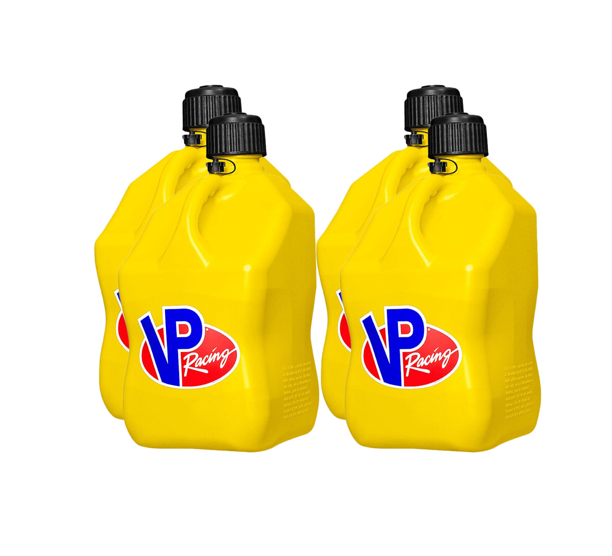 Motorsports Jug 5.5 Gal Yellow Square (Case 4)