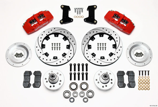 Front Disc Brake Kit 74- 78 Mustang 12.19 Drilled